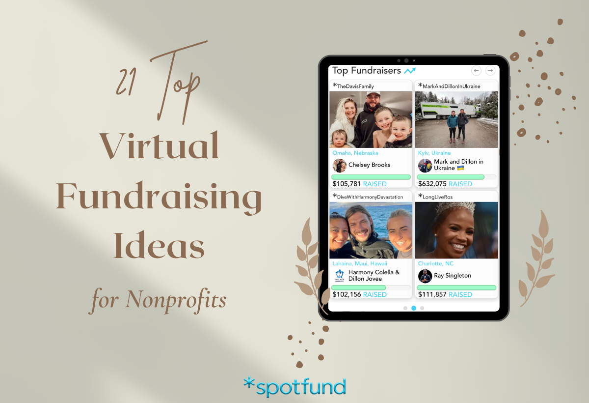 23 Top Virtual Fundraising Ideas For Nonprofits