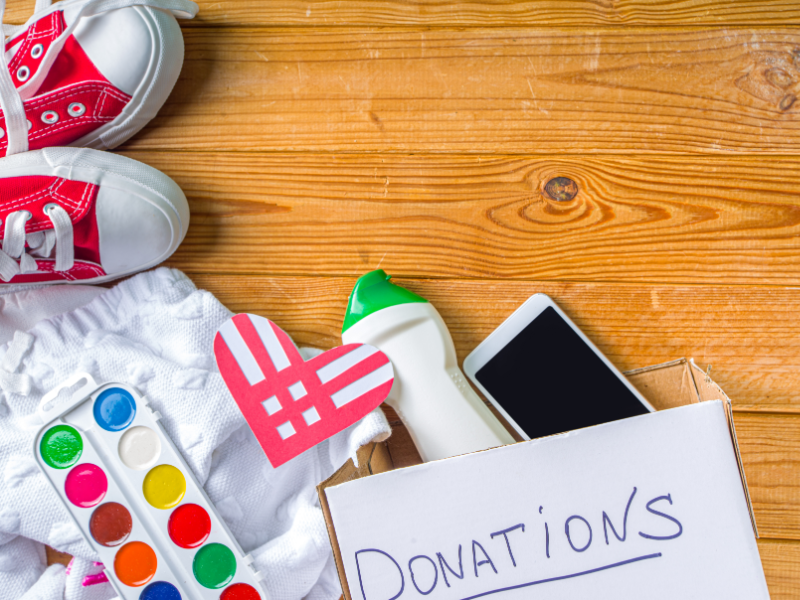 Donations request.