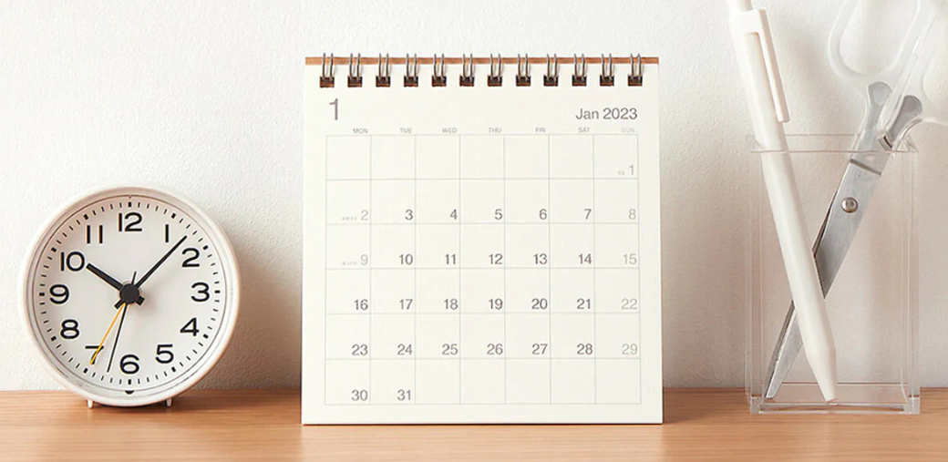 A calendar fundraiser.