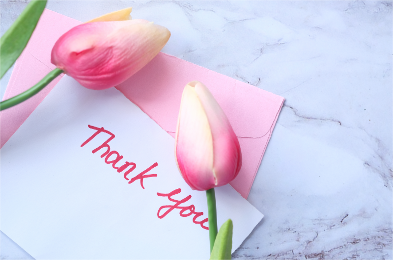 Key elements of a donation thank you letter.