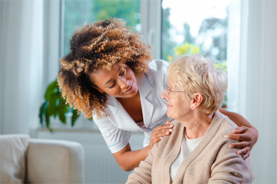 A doctor is asking about her patient situation.