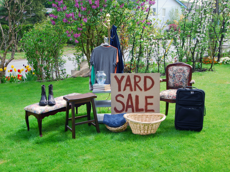 yard sale fundraiser
