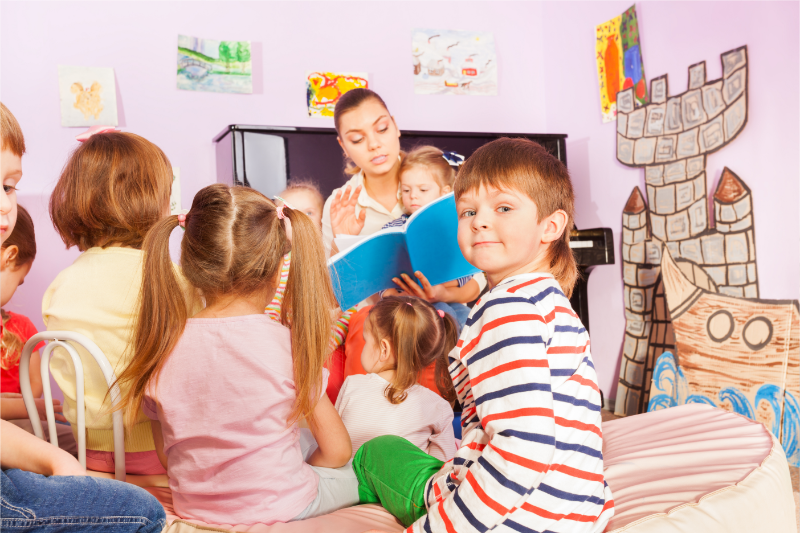 Valentine's Day storytelling for kids.