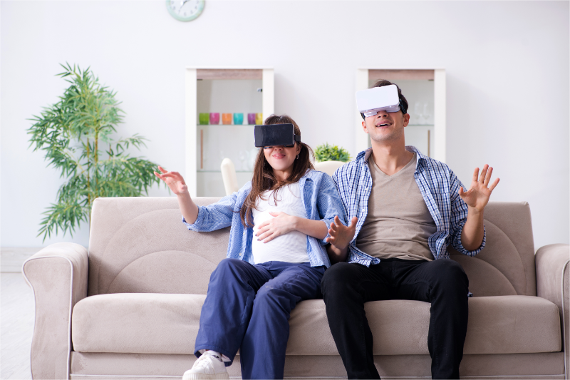 Romantic VR experience, a creative valentine's day fundraiser.