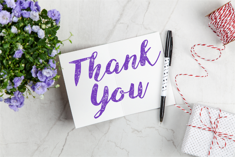 Fundraising thank-you letter templates