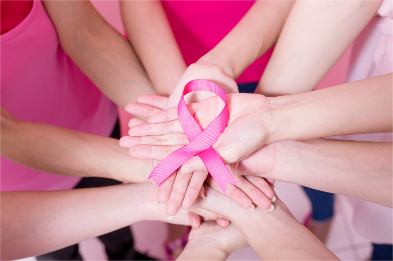 Breast cancer fundraising.