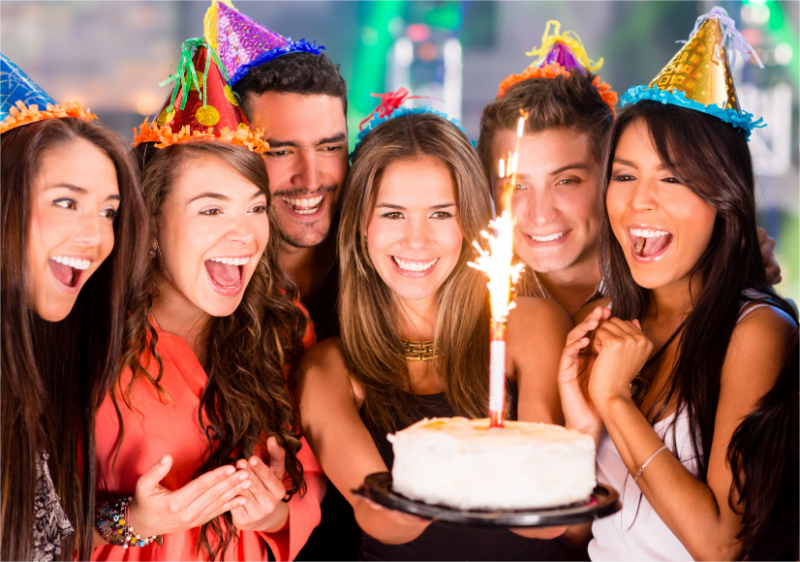 Celebrating your big day with a birthday fundraiser.