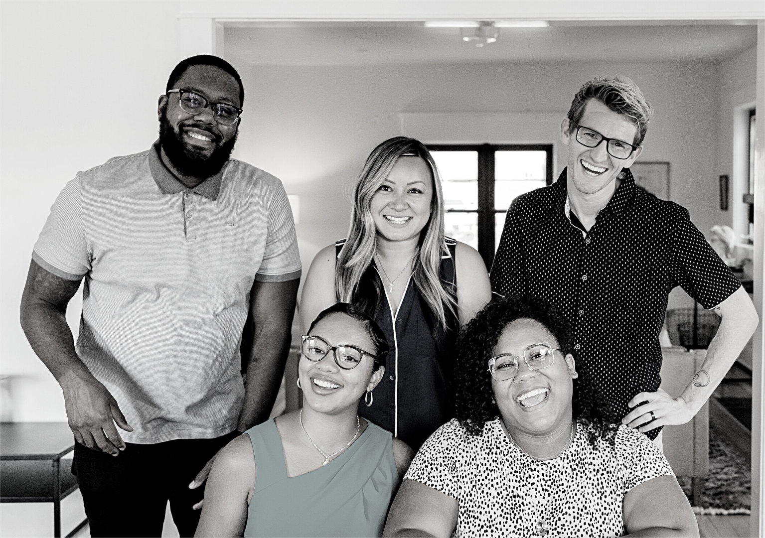 A fundraising team.