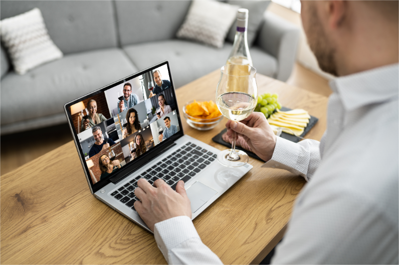 Virtual fundraising events.
