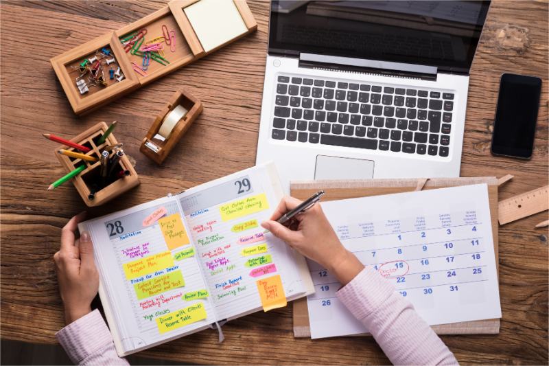 A nonprofit manager is making a fundraising plan.