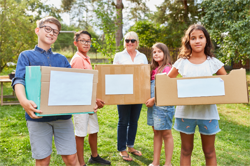 Fundraising ideas for kids.