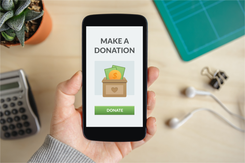Best way to collect donations online.