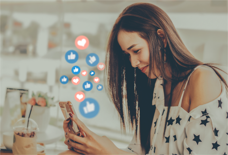 Social media fundraising campaign.