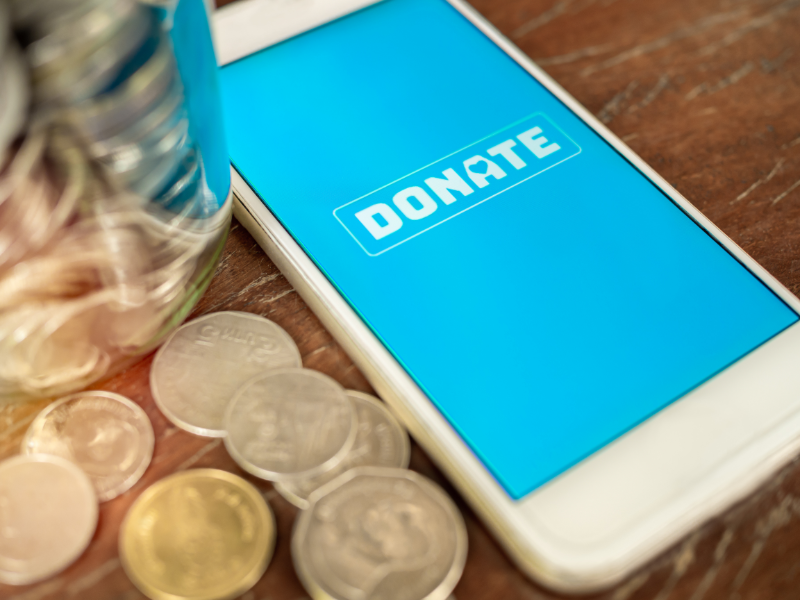 Digital fundraising and online donation.