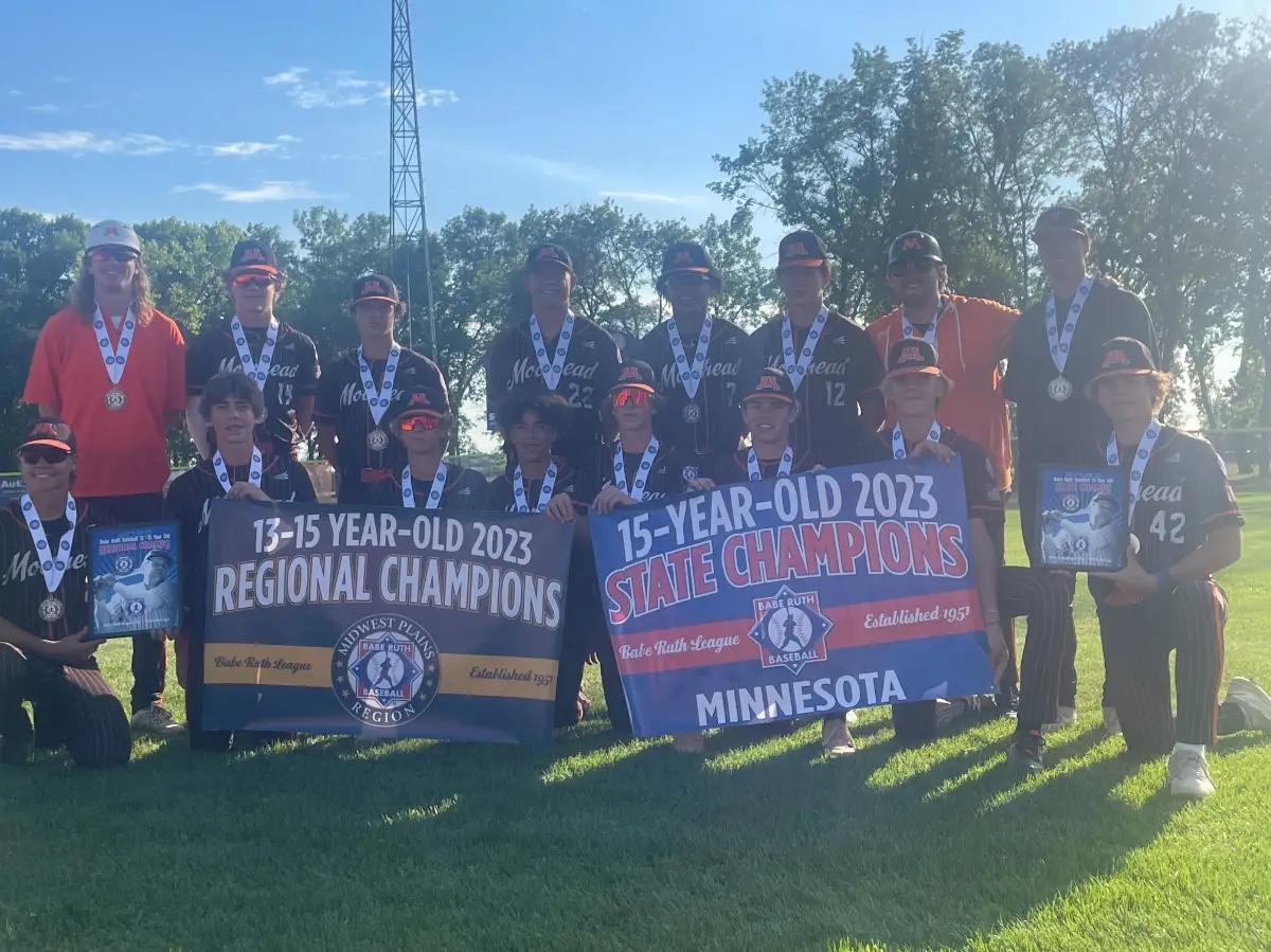 The Moorhead 14U Babe Ruth team is heading to the World Series!